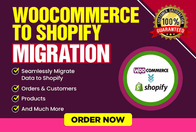 Migrate Wordpress woocommerce website to shopify store