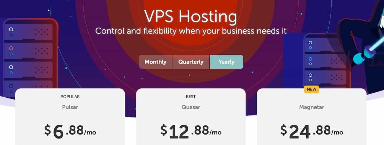 VPS hosting plans