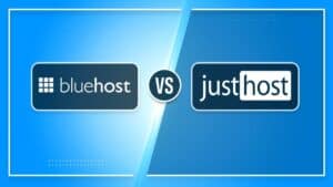 bluehost vs justhost