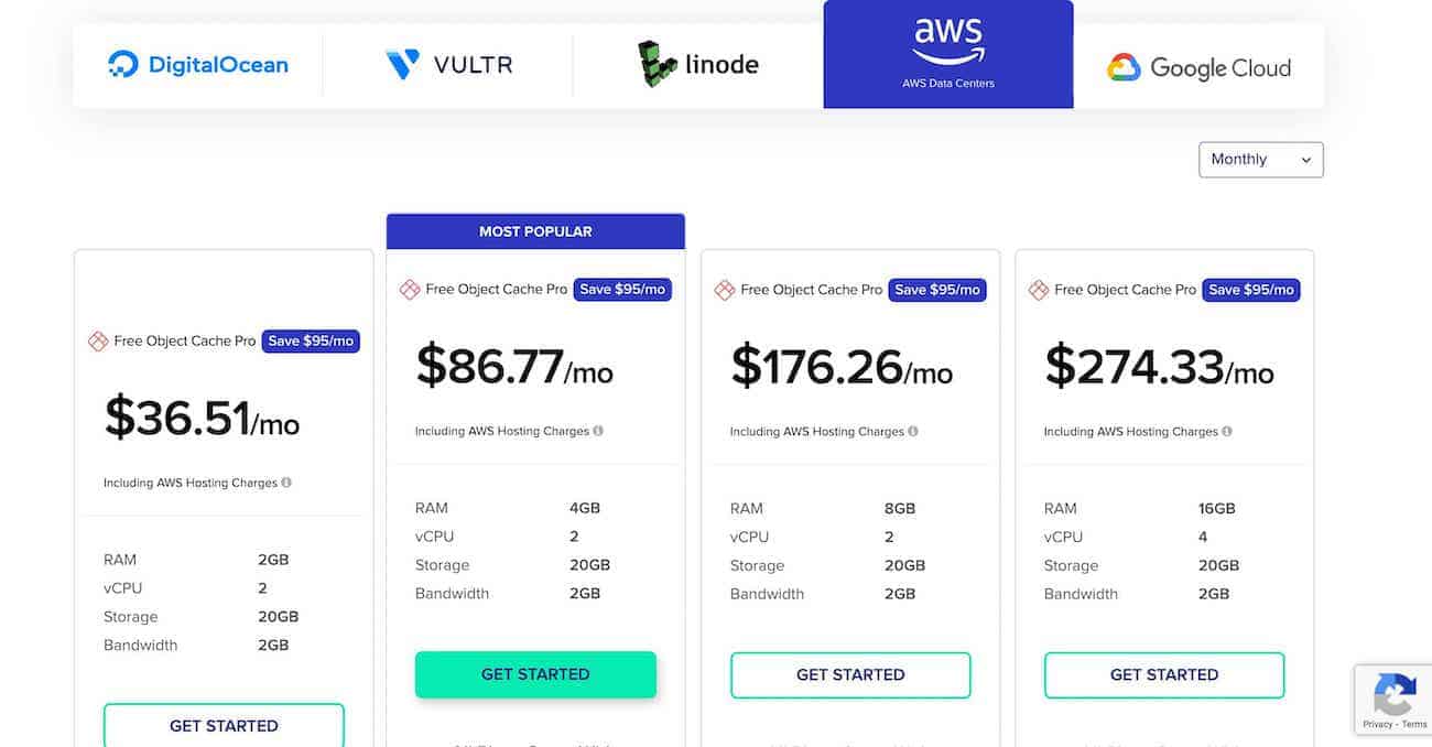 aws pricing